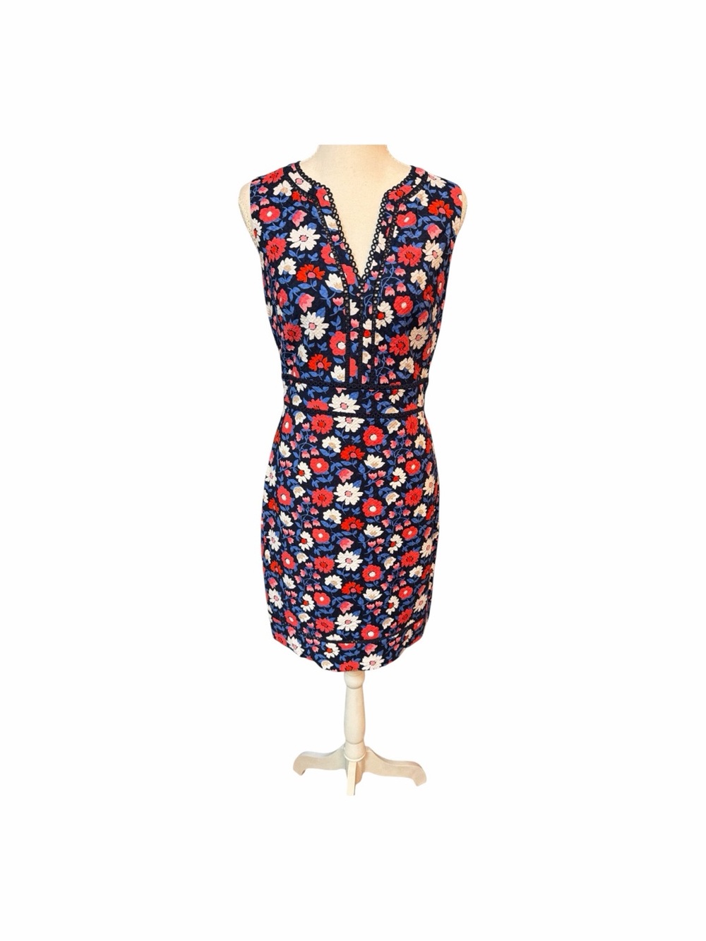 Romantic Floral Sheath Dress Preppy Office Wedding Guest Kate Spade Size 4